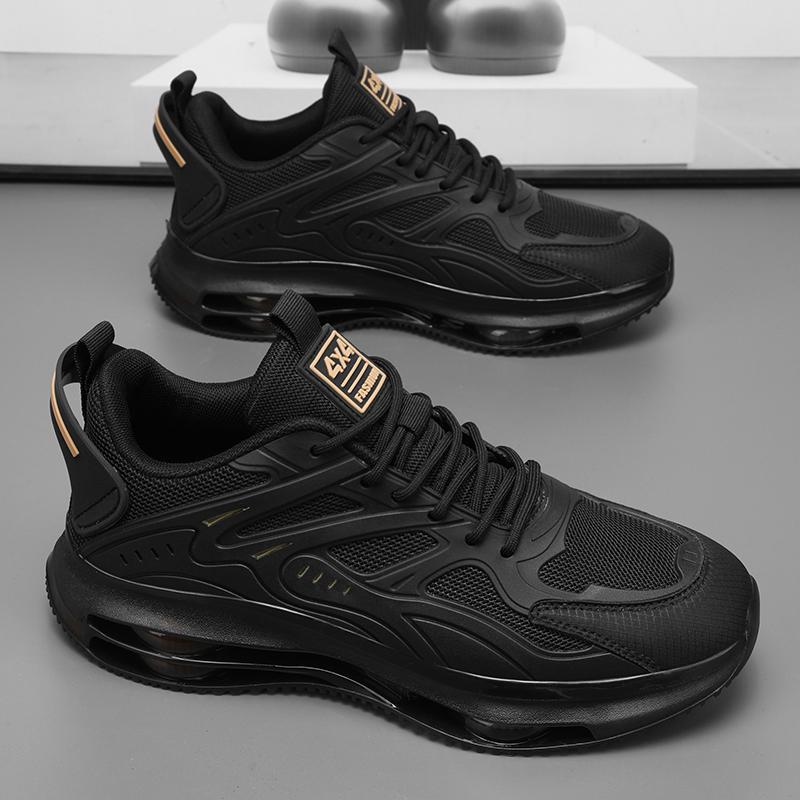 Men's Shoes Mesh Breathable Casual Shoes Trendy Shoes Versatile Men's Running Sports Shoes Platform Men's Shoes