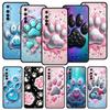 Og Paw Print Aesthetics Case For Realme C67 C63 C55 C53 C35 C25 C21 GT 2 3 5 6 10 11 12 13 Pro Plus 5G Soft TPU Phone Cover Bags