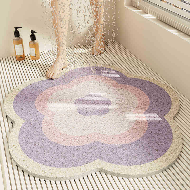 New Bathroom Non-slip Mat Shower Room Bath Floor Anti-fall Mat Toilet Toilet Bathtub Waterproof Mat