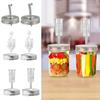 Can Lids Jar Oil Spout Lid Wide Regular Mouth for 70mm 86mm Jar Fermentation Lid Cover with Airlock
