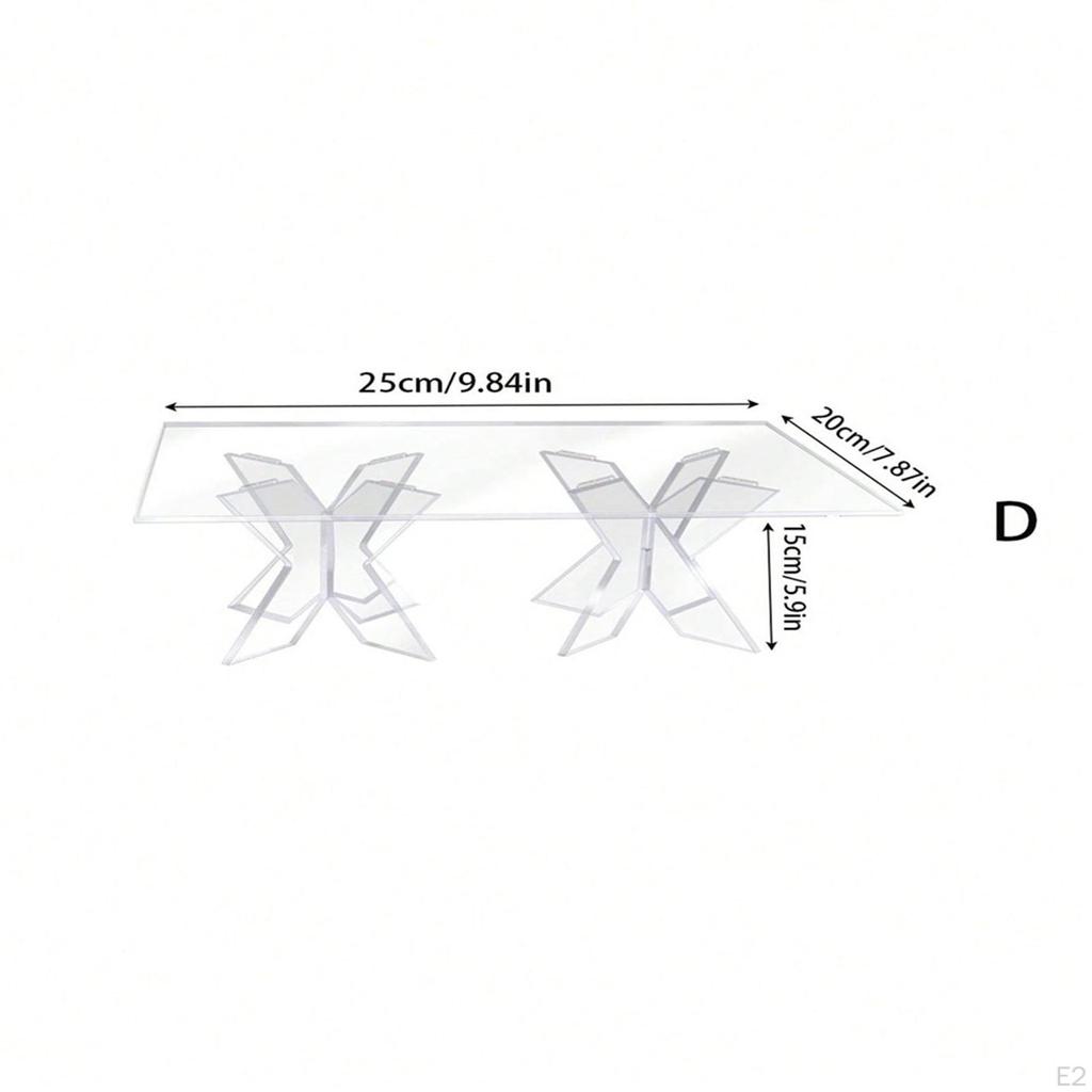 Akrylowy Stojak Ekspozycyjny na Babeczki, Patera na Desery dla Uroczystości Baby Shower
