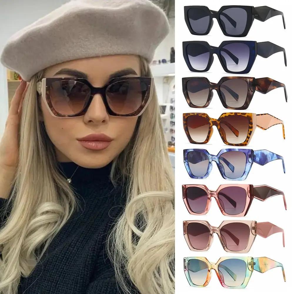 Luxury Brand Women's Sunglasses Fashion Cat Eye Polygon Elegant Sun Glasses Ladies Vintage Trending Eyewear UV400 Shades