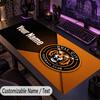 Large Mouse PadHull City Custom Name Text Personalized Desk Mat Non Slip Gaming Pad