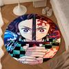 Anime Slayer Adventure  Round Rug for Livingroom,Bedroom, Palyroom, Chair Rug, Area rug, Circle Carpet, Large Size Fan Christmas gift
