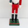 1 Pcs Wood Nutcracker Santa Figure Decoration 25Cm Christmas Santa Claus Nutcracker Holiday Ornaments