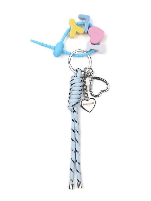 LOTS YOU lotsyou_LY Hearts Keyring Blue