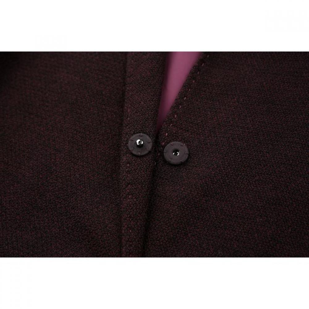 Furina Stand Collar Wool Blend Coat