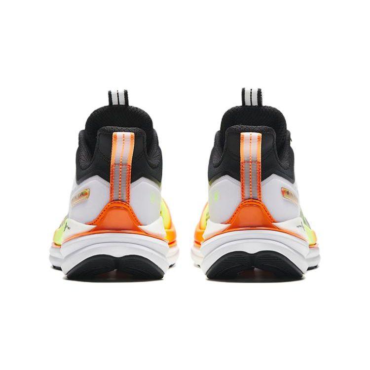 Anta Antiskid Wear-Resistant Low-Top Running Shoes Kids Sneaker White Black Orange 312325501-6