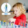 12pcs 3D Celebrity- Action Figure Game Peripheral Doll Model Ornaments