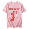 Hot Game Devil May Cry Dante Graphic T Shirts Gothic Trend Vintage Short Sleeve Tshirt Fashion Casual Oversized Tshirts Unisex