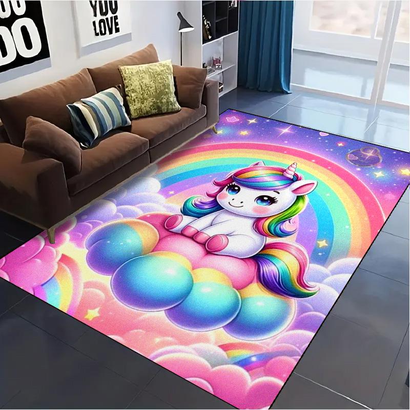 Uni-horse Carpet Rug for Living Room Bedroom Home Sofa Decoration,Kids Play Non-slip Floor Mat