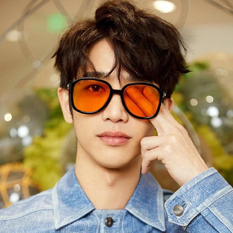Oversize Round Sunglasses Women Designer Vintage Small Sun Glasses Ladies Korean Style Shades Eyewear