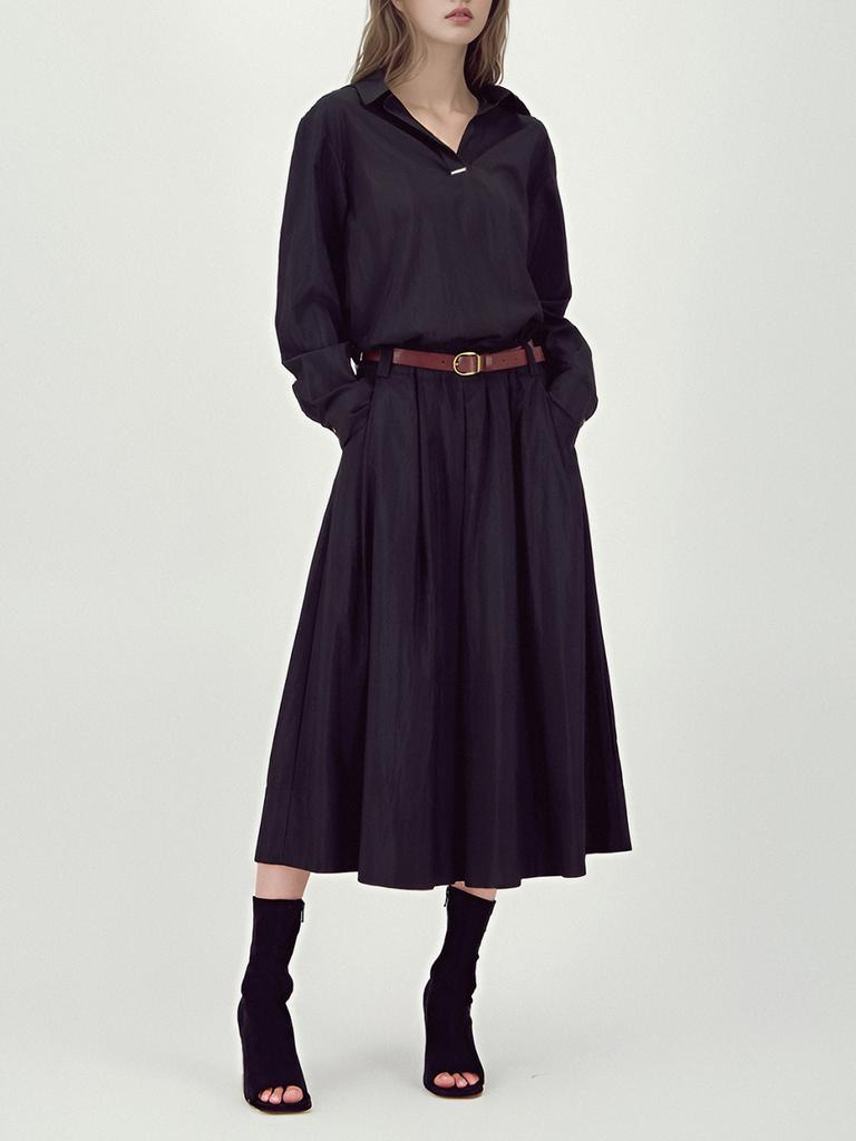 ACUD Barrel Volume Skirt _Black