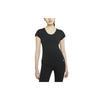 Drop Shoulder Sleeve T Shirt Women's Black CZ9611-010