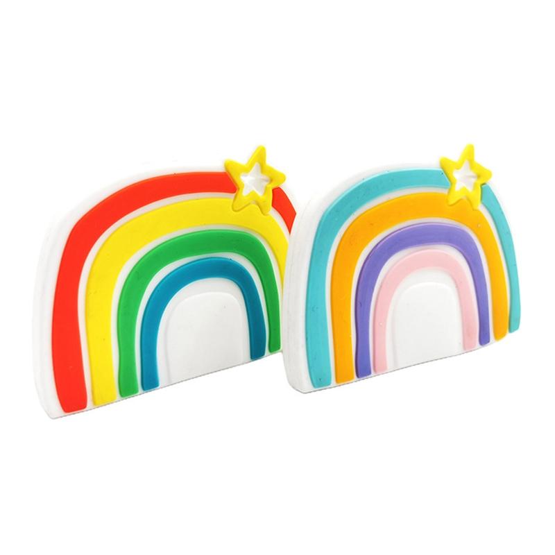 Nouveau Ne Dentition Jouets D Allaitement Bpa Sans Nourriture Qualite Silicone Dessin Anime Arc En Ciel Silicone Dentition Bebe Sucette Molaire Perles Acheter A Prix Bas Livraison Gratuite Avis Reels Avec Des Photos Joom