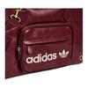 adidas Collezione Anno Nuovo Cinese Originals 30L Logo del Marchio Design a Lettere Borsa a Spalla in PU Borsa a Spalla Unisex Rosso Chiaro KZ4789
