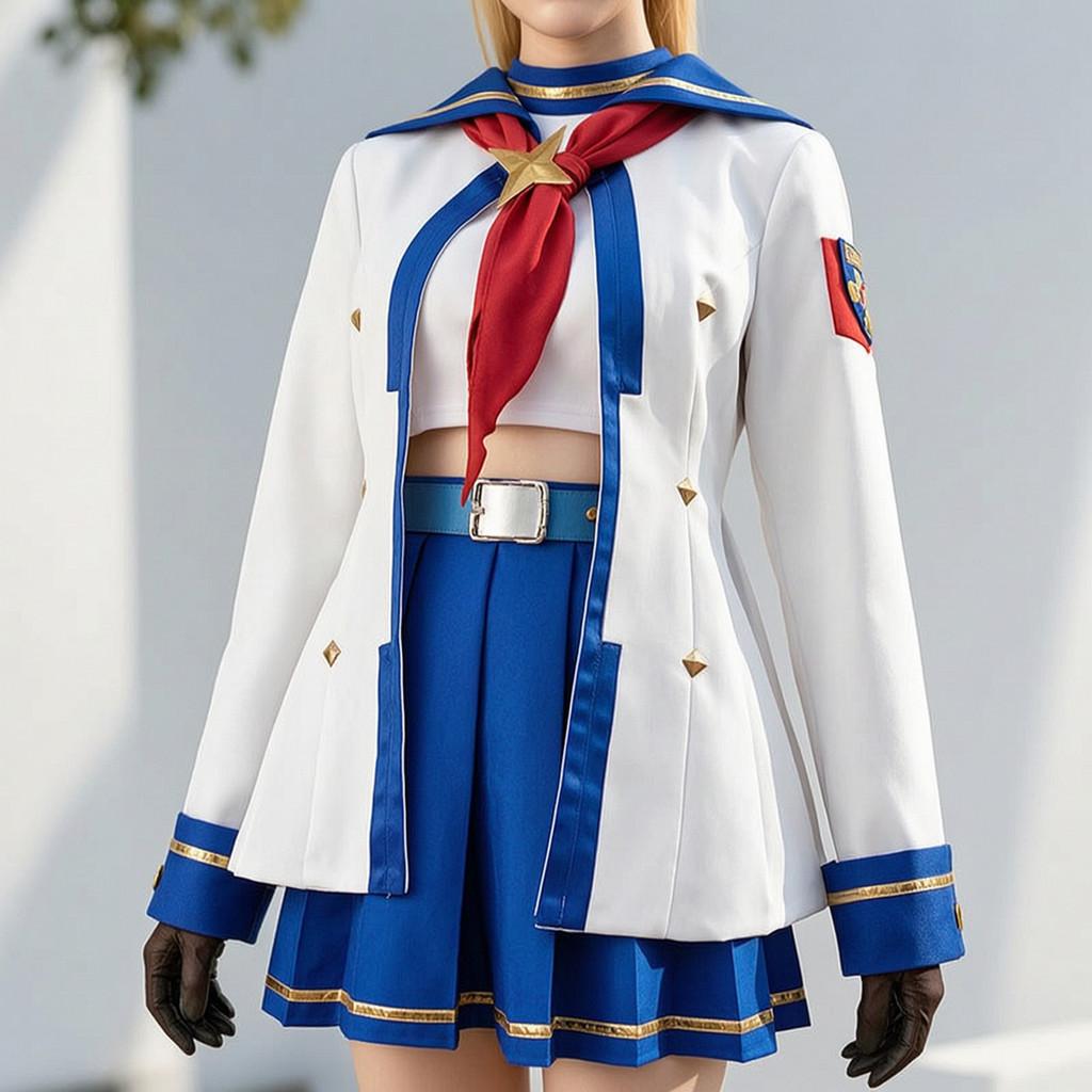 Pretty Derby Oguri Cap Cosplay Costume With Polyester Blend For Anime Role Play