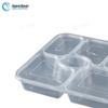 Thickened PP 6-Compartment Takeaway Food Container