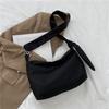 IELGY Lazy Style Tote Bag Canvas Commuter One Shoulder Large Capacity Loose Feeling