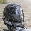 Motorcycle Helmet Net Mesh Web Cargo Luggage Net Elastic Bungee Cord Bike Moto Accessories Hold Down Fuel Tank String Bag