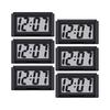 Mini Digital Clock Car Dashboard Clock Auto Car Truck Dashboard Time Vehicle Electronic Self-Adhesive Bracket Stand Clocks