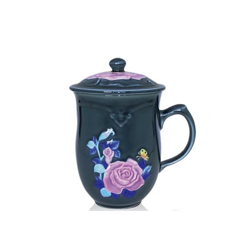 ACERA LIVEN Rose Ceramic Mug