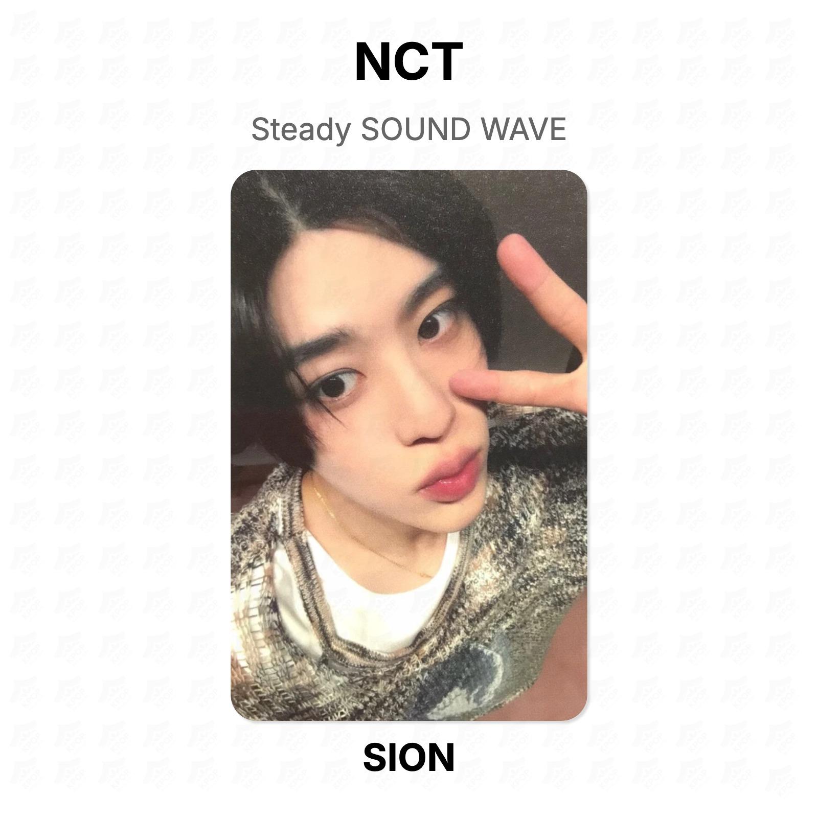 NCT Steady SOUND WAVE Official Photocard SION