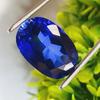 13.00 Cts Loose Gemstone Natural Blue Sapphire Certified Oval Shape G543