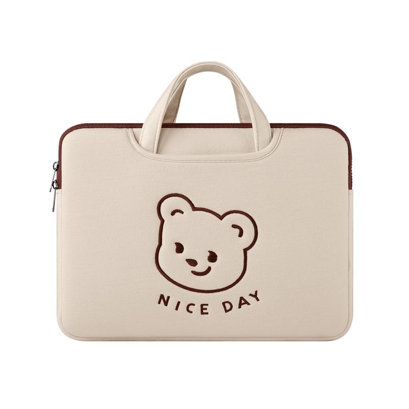 Cute Laptop Bag For Macbook Air 13.3 13.6 15.3 Pro14 15 16 Dell Huawei Samsung LG 15.6 Ipad Air6 Pro11 12.9 13 Inch Tablet Pouch