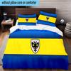 3PCS Afc Wimbledon Crest Bedding Set For Bedroom, Dormitory,Including 1pc Duvet Cover And 2pcs Pillowcases Large size Fan gift
