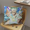 Vintage Anime Dr SSTONE Personalized Pillow Dust Cover Bedroom Kids Party Decoration Pillowcase Birthday Children Gift