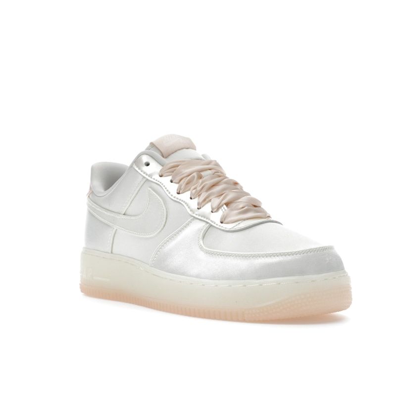 Nike Air Force 1 07 LV8 Sail Barely Orange Women Sneakers Grey HQ3762-133