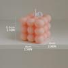Styling magic square scented candle fragrance home decoration ins style scented birthday candle creative hand gift
