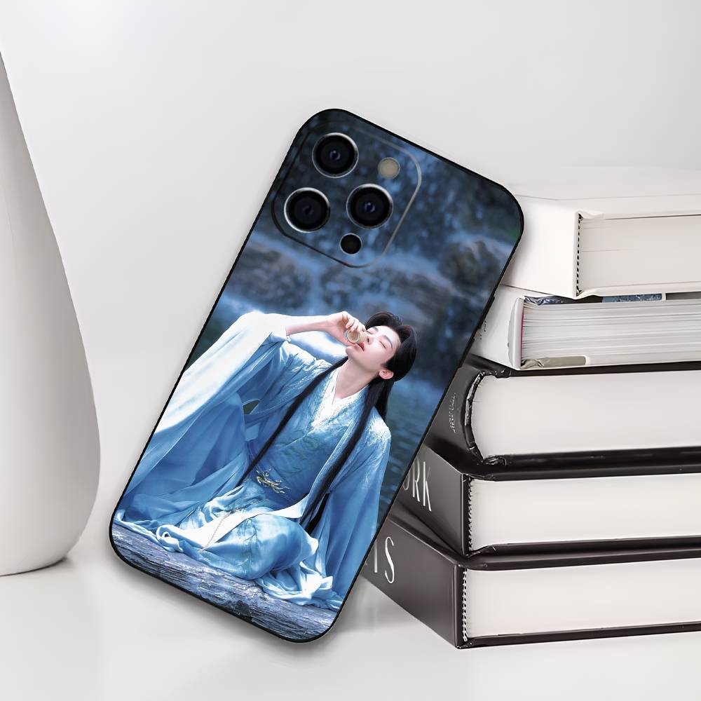 

Hou Minghao The Unclouded Soul The Glory and Atake Phone Case For IPhone17,16,15,14,13,12 Pro,Max,Plus, soft case Black silicone iPhone12PRO