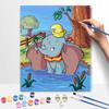 Disney Oil Painting Kit Painting Dumbo and Timothy Mouse Home Bedroom Wall Decor Gift