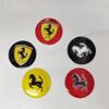 Metal Thin Aluminum Sticker Nameplate Decoration Car Sticker Personalized Modified Hub Cover Label For Ferrari F1 F8 F80 SF90 WM2