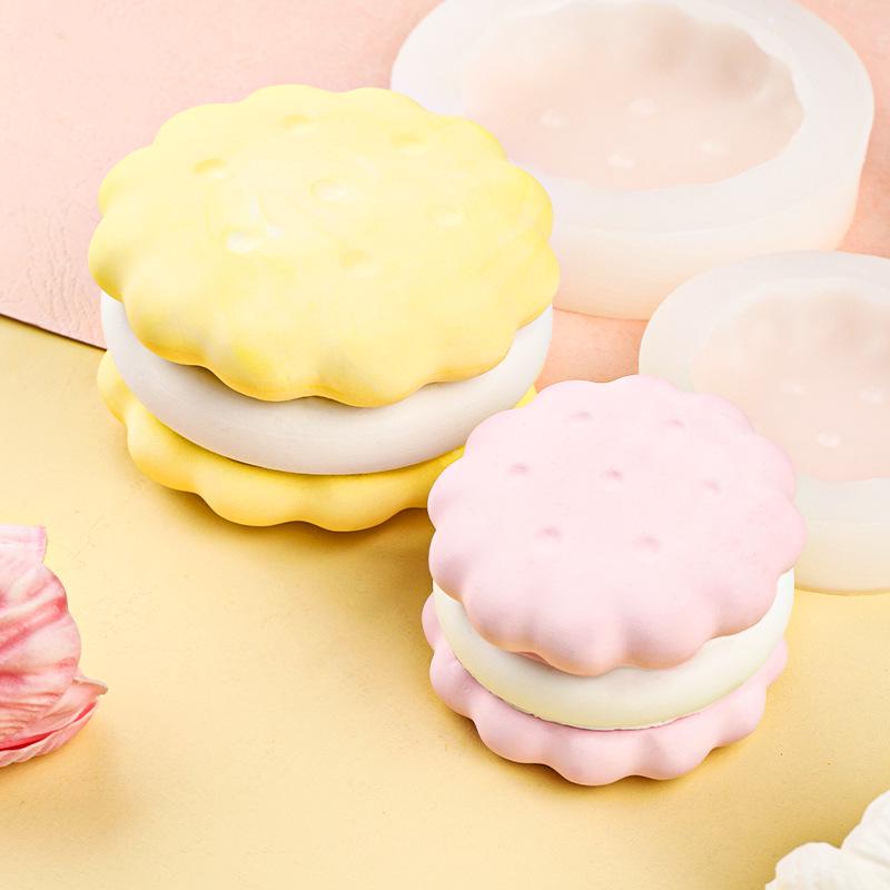 Stampo per Biscotti Sandwich Cartoon in Silicone