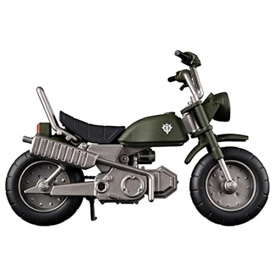Military Mobile Suit Gundam Principality of Zeon Zeon Motorcycle 100mm PVC Painted Movable Figure G.M.G. (Gundam Generation) V-01 Soldier's Approx.