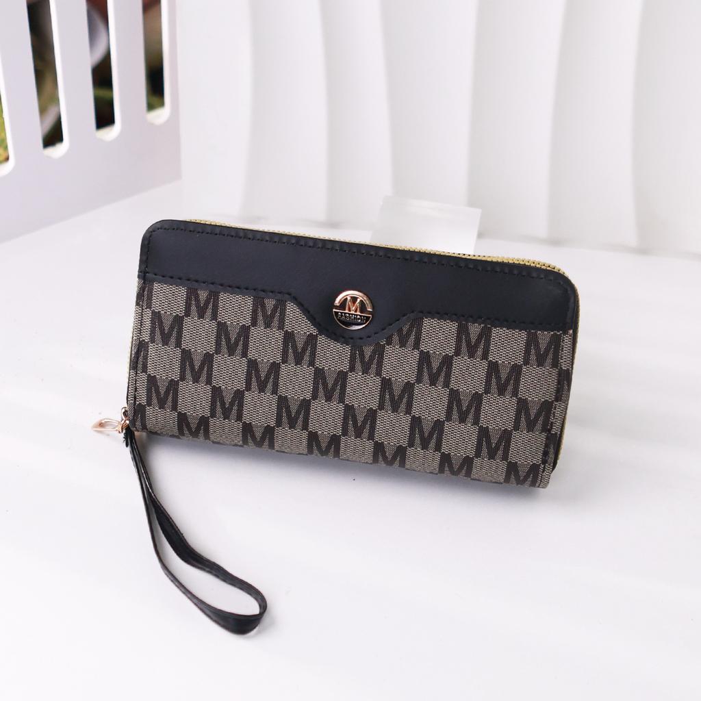 Simple Stylish Coin Purse New Popular European American Wallets New Zipper Card Holder Lightweight High-quality Pu Women's Bags