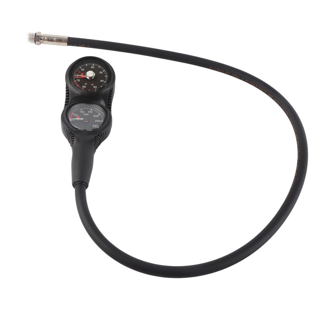 Professional Scuba Diving 2 Gauges Pressure Gauge Dive Digital Depth Equipment