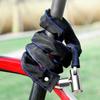 Universelles Diebstahlschutz-Kettenschloss für Fahrrad, Elektrofahrrad, Motorrad, Hochleistungs-Sicherheits-Stahlkabel mit Schlüssel