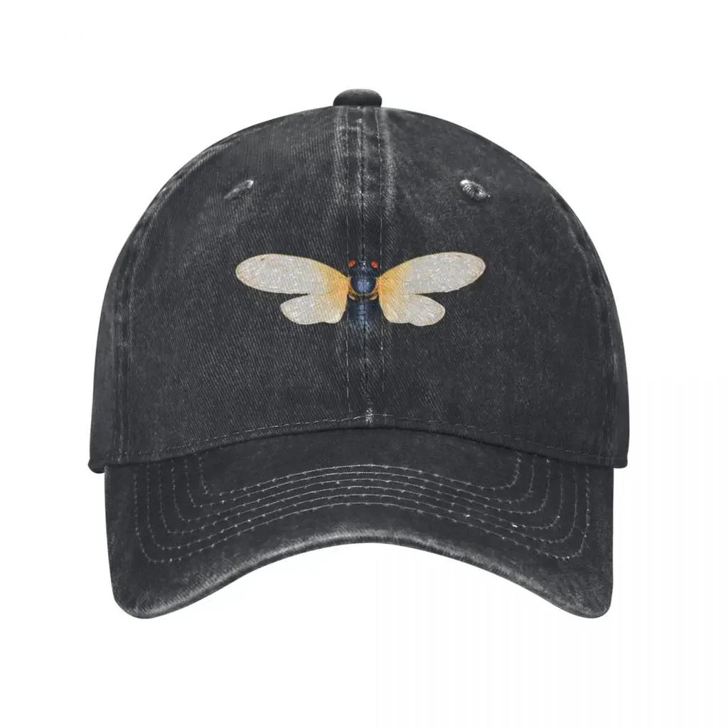 Cicada (transparent background) Baseball Cap fishing caps man Bobble Hat Mens Caps Women's