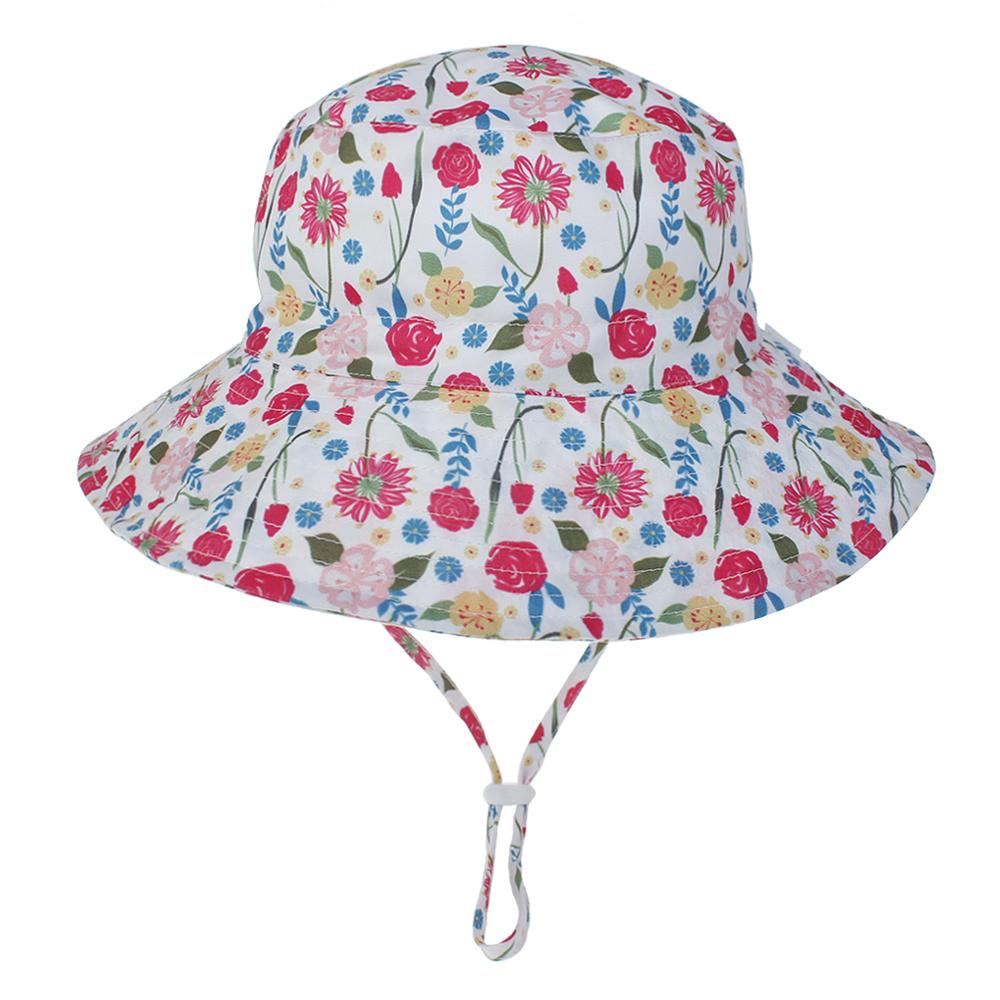 Sommer-Sonnenkappe für Babys, Baby-Sonnenhut für Mädchen und Jungen, Outdoor-Hals-/Ohrschutz, Anti-UV, Strandkappe für Kinder, Bucket Cap, 0–8 Jahre