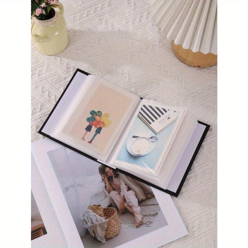 New Arrival 6 Inch 100 Sheets Interleaf Photo Album With Classic European Style Gold Foil Cover