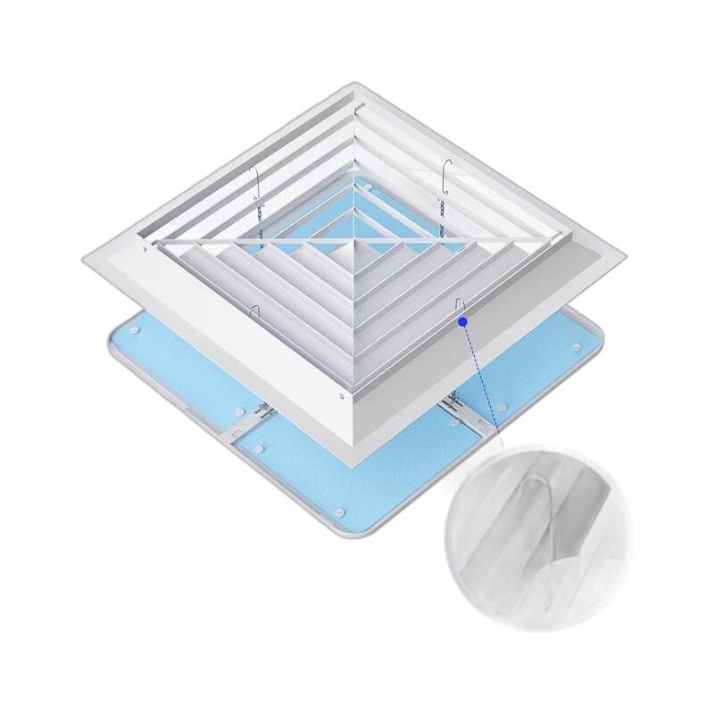 Hipi Honeycomb Square Central Air Conditioner Deflector