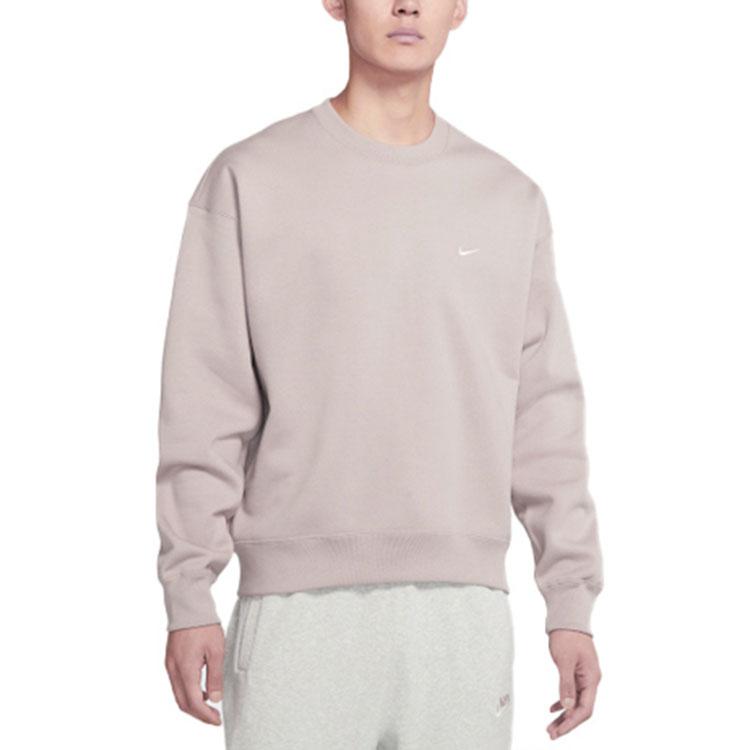 Nike Lab Fleece Crew Neck Sweatshirt Men Tops Malt-Yellow DA0318-245