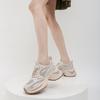 Dad shoes women's spring and summer thick-soled casual sports shoes women's mesh breathable height increase lightweight soft-soled non-slip running s