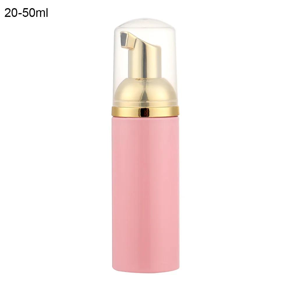 Foaming Bottle Plastic Foam Pump Bottle Empty Face Eyelashes Cosmetic Bottle Shampoo Shower Gel Soap Dispenser Home Bath Supply
