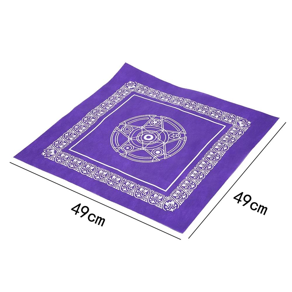 49x49cm Astrological Tarot Tablecloth Tarot Card Cloth Altar Tarot Cloth Tarot Card Mat