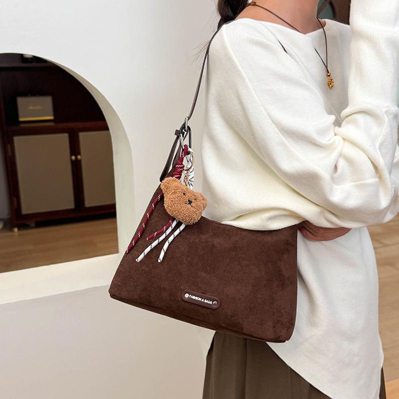 

Leopard print messenger bag, new large-capacity tote bag, lazy wind shoulder bag, personalized fashion women s bag, underarm bag. кофейный